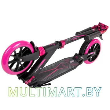 Самокат Tech Team City Scooter 2022 (черный/розовый) картинка 6